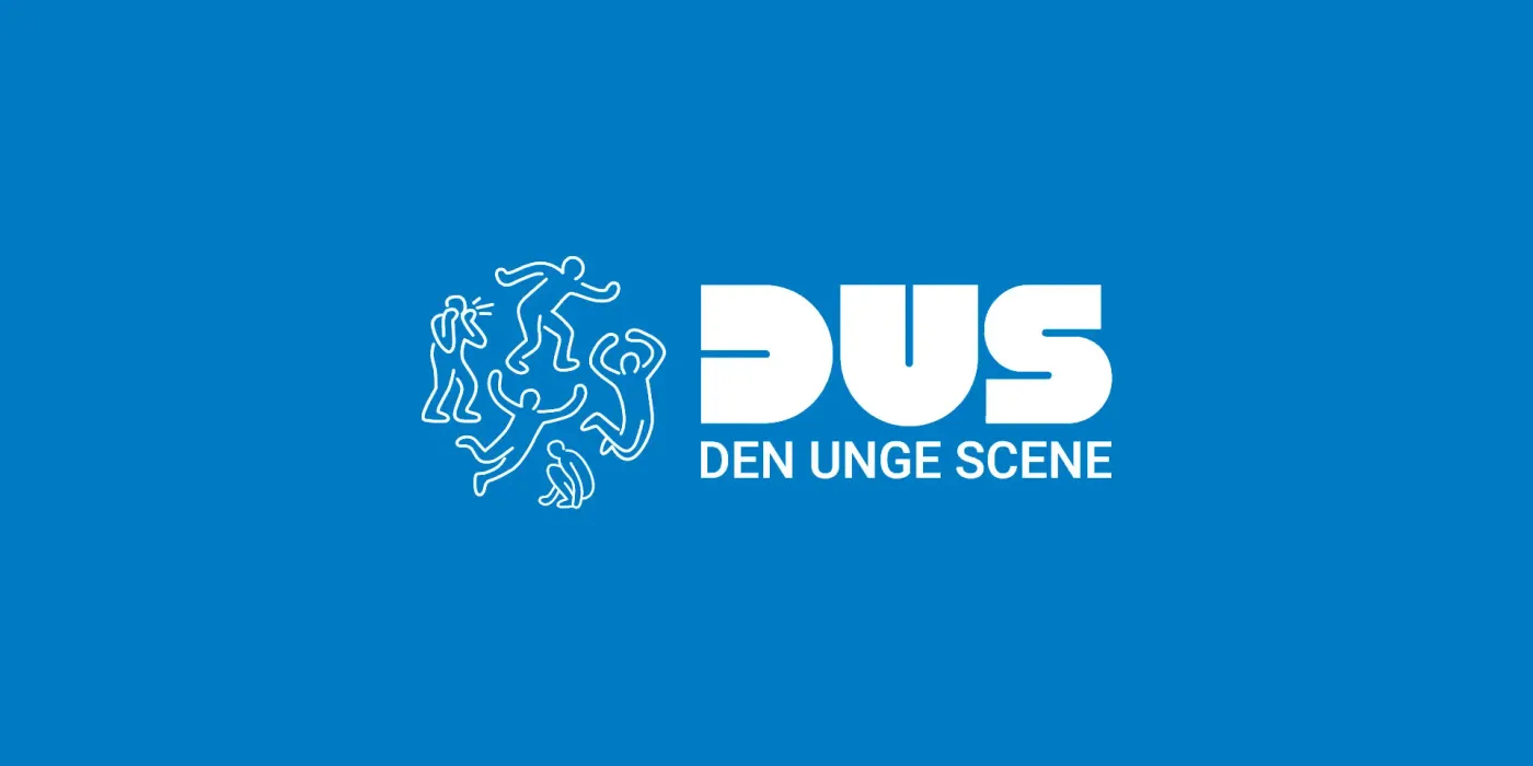 Blå logo til prosjektet DUS